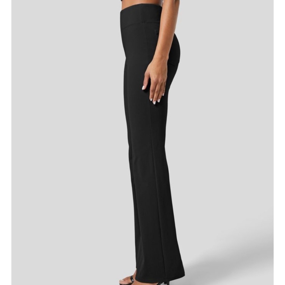 HALARA Black Boot Cut High-Waist Pants